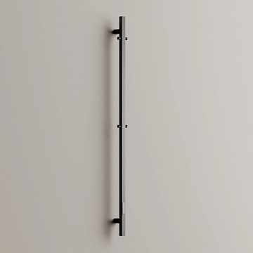 Полотенцесушитель электрический Sancos Linn 150x3 I-образный, вороненая сталь, SC13002GG