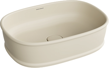 Накладная раковина KERAMA MARAZZI Circo 50 песочная матовая