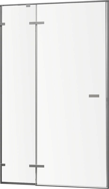 Душевая дверь в нишу RGW Stilvoll SV-004-Gr 1600х2000 профиль серый, стекло прозрачное