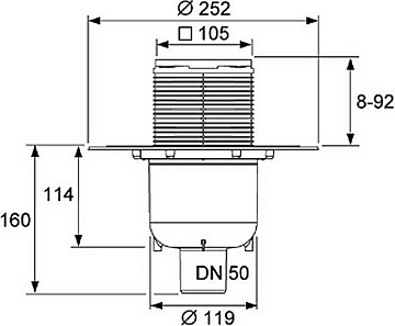 Душевой трап TECE Drainpoint S TECEdrainpoint S 130 3601300