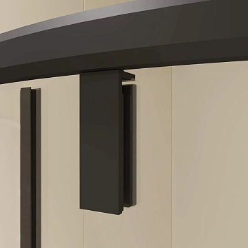 Душевой уголок RGW Classic CL-55-B 90х90x185, профиль матовый черный, стекло прозрачное