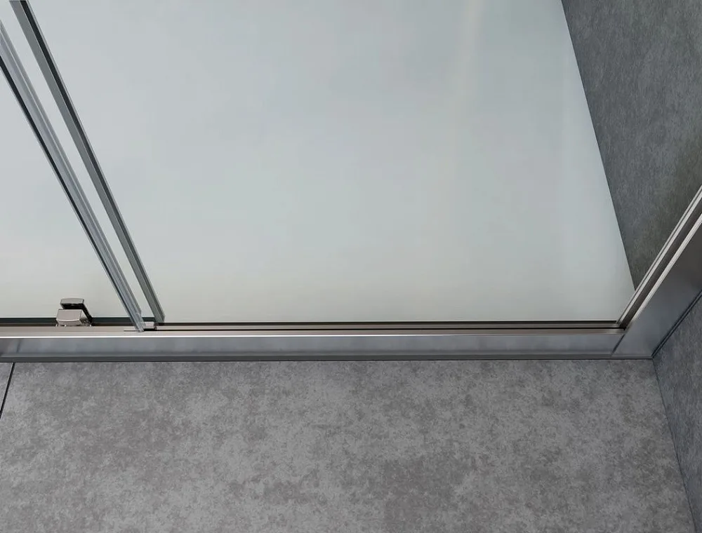 Душевая дверь Vincea Garda VDS-1G2170CLG, 1700, брашированное золото, стекло прозрачное Sancos — официальный сайт