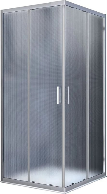 Душевой уголок Vincea Rapid VSS-3R80/90MT 80-90x80-90, профиль хром, стекло текстурное