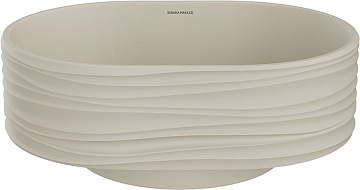 Накладная раковина KERAMA MARAZZI Sabbia 50 песочная матовая