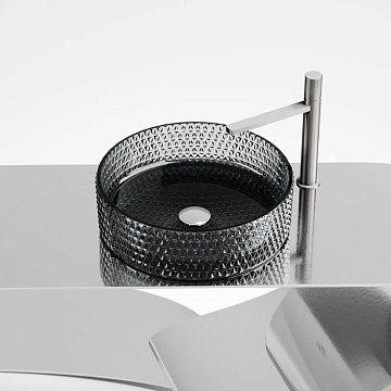 Накладная раковина Ceramicanova Cristal CN6060 черная
