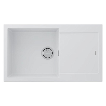 Мойка кухонная Paulmark Extensio 86 PM988650-WH white