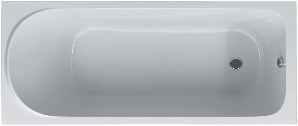 Акриловая ванна AM.PM Sense W75A-170-070W-KL 170x70 см, пристенная, белая, с каркасом Sancos — официальный сайт