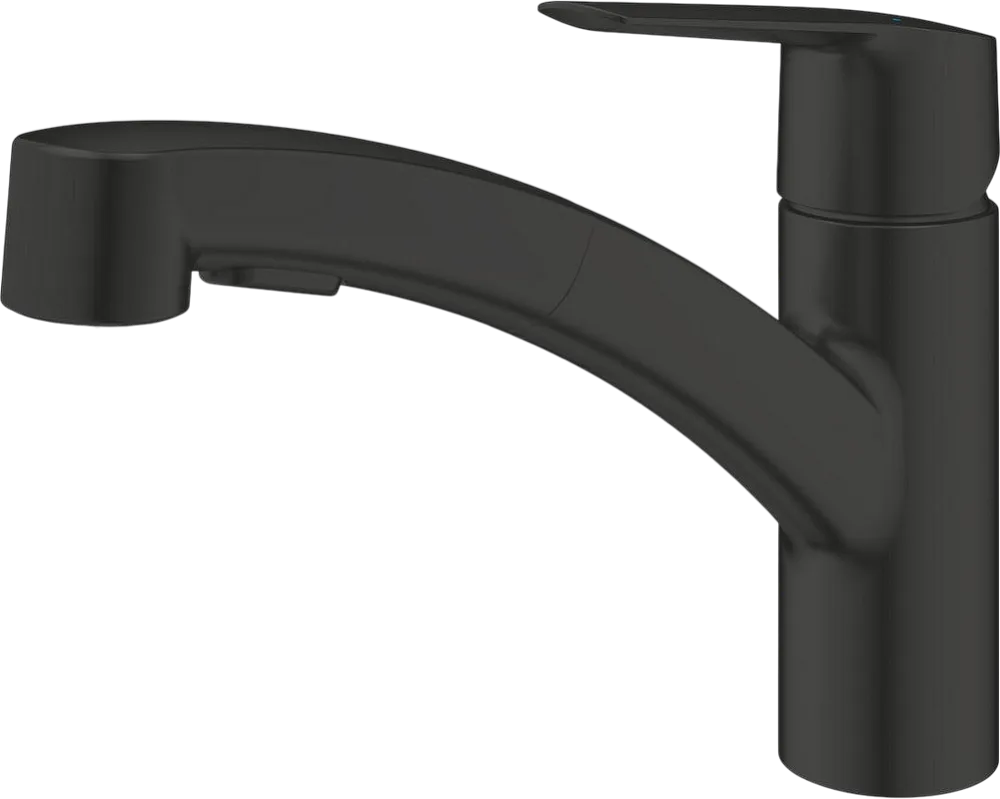 Смеситель для кухни Grohe Start 303072431 матовый черный Sancos — официальный сайт