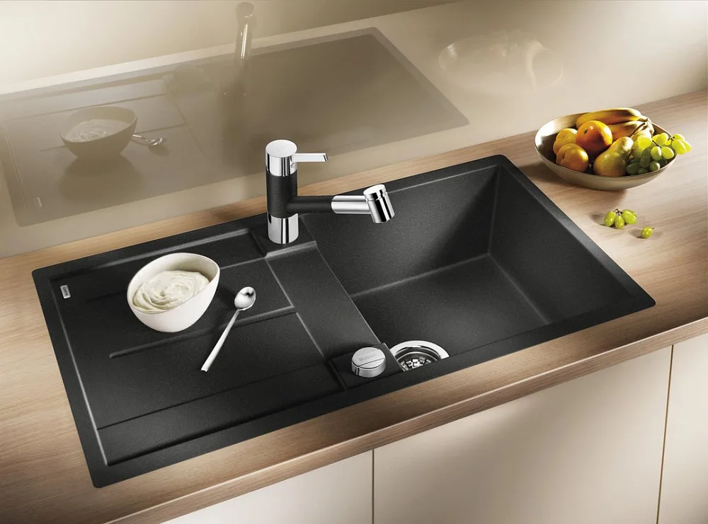 Смеситель для кухни Blanco Tivo-S Silgranit 517610 Sancos — официальный сайт