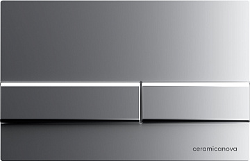 Система инсталляции для унитазов Ceramicanova Envision Flat CN1002M, кнопка хром матовый