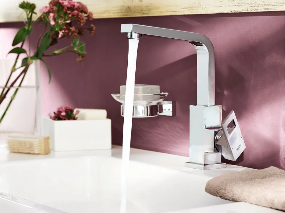 Смеситель для раковины Grohe Eurocube 2313500E Sancos — официальный сайт