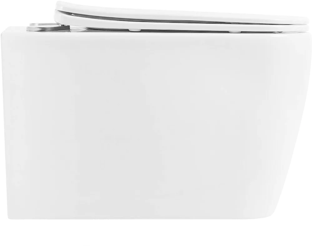 Унитаз подвесной BelBagno Veneto BB132CHR безободковый, сиденье BB132SC с микролифтом Sancos — официальный сайт