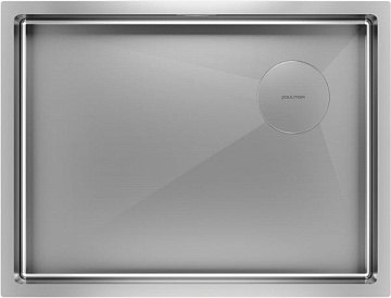 Мойка кухонная Paulmark Next-Skew PM885844-BS брашированная сталь