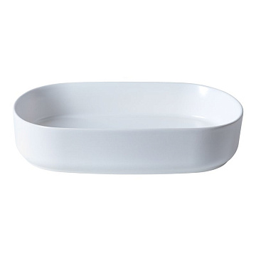 Накладная раковина Allen Brau Fantasy Oval 55x36, белая матовая