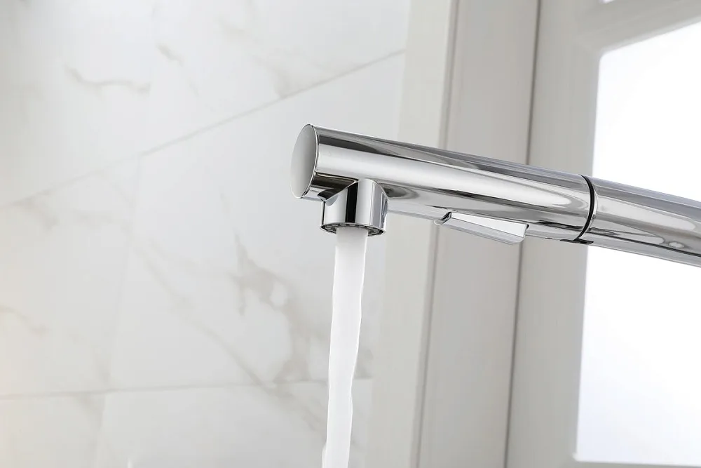 Смеситель для кухни Paulmark Neo Ne214419-CR, хром Sancos — официальный сайт