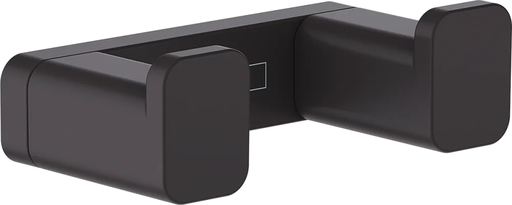 Крючок Hansgrohe AddStoris 41755670 двойной, матовый черный Sancos — официальный сайт