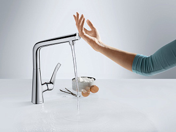 Смеситель для кухни Hansgrohe Metris Select 14883000