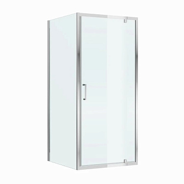 Душевой уголок Cezares Molveno A 1 100 C Cr IV 100х100 см, профиль хром, стекло прозрачное