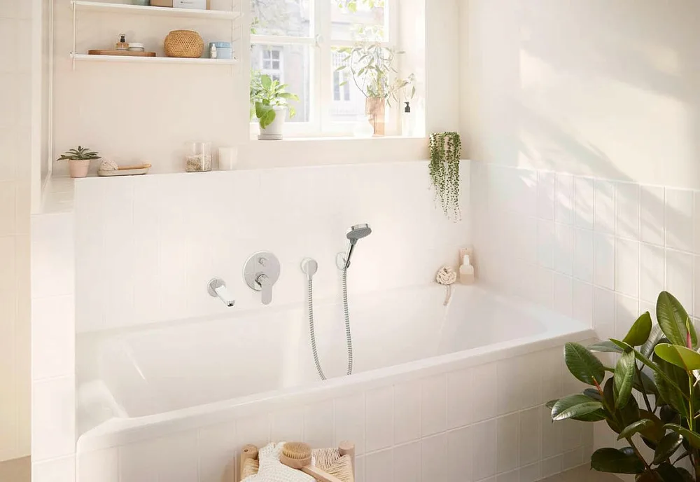 Встраиваемый смеситель Hansgrohe Rebris S 72466000, хром Sancos — официальный сайт