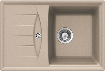 Мойка кухонная Schock Genius 45D Small (D-100S) Cristalite саббиа