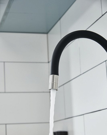 Смеситель для кухни Emar Steel ЕС - 3015 satin