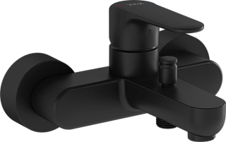 Смеситель для ванны с душем VitrA Root Round A4272536EXP, черный