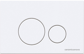 Система инсталляции для унитазов Ceramicanova Envision Round CN1001W, кнопка белая