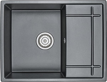 Мойка кухонная Granula 6501, шварц