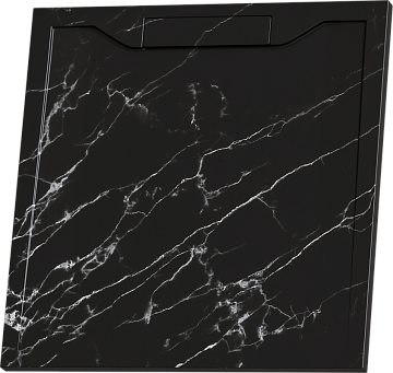 Поддон для душа RGW Stone Tray STE MB 90x90, черный мрамор