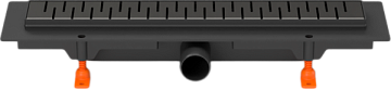 Душевой трап (лоток) MCH Chudej Medium CH350MC 35 см, матовый черный