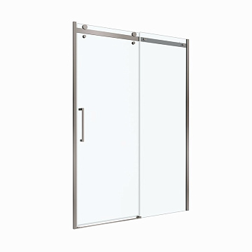 Душевая дверь в нишу BelBagno Marino 2 BF-1-140-C-GM профиль оружейная сталь, стекло прозрачное