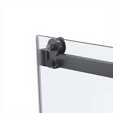 Душевой уголок Vincea Como Soft VSR-1CS1013CLGM 130х100, профиль вороненая сталь, стекло прозрачное