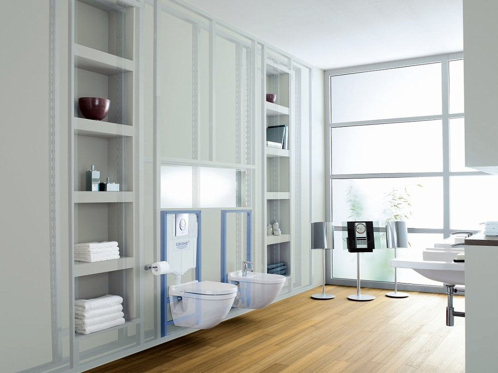 Кнопка смыва Grohe Skate Air 38505SH0, белая