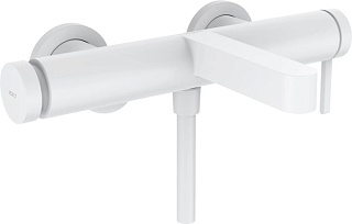 Смеситель для ванны с душем Hansgrohe Finoris 76420700, матовый белый