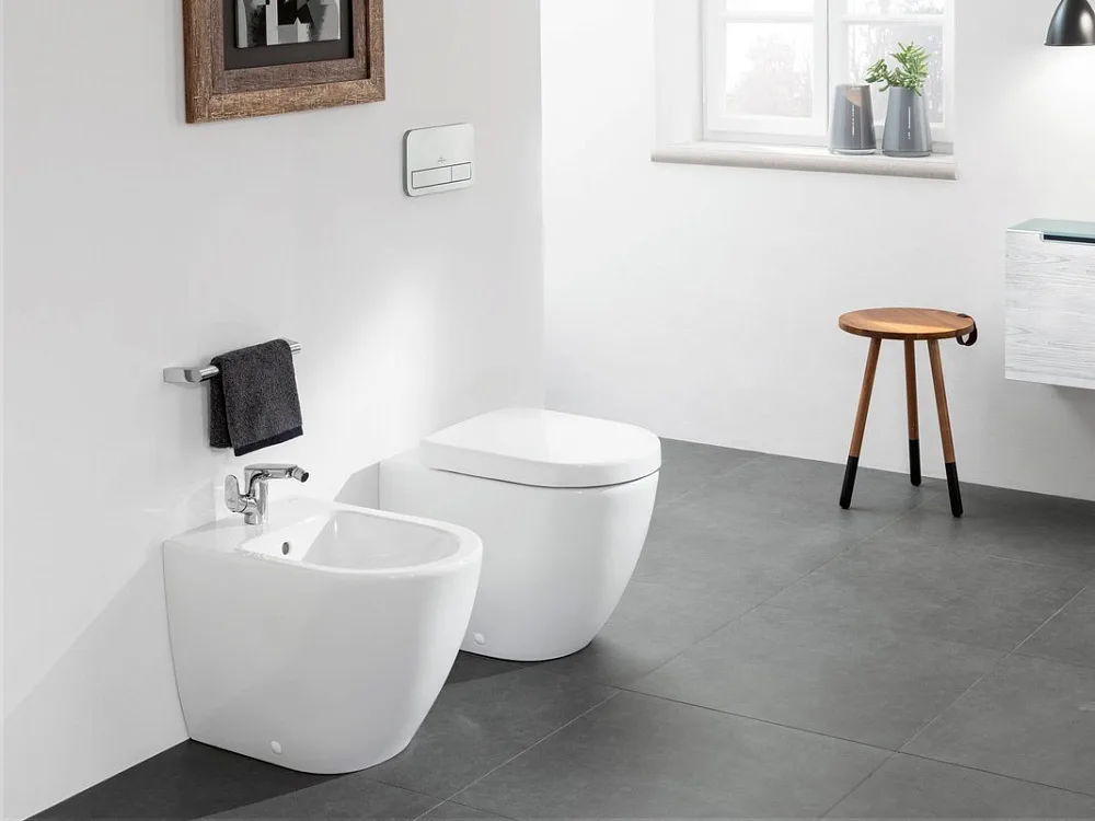 Унитаз приставной напольный Villeroy & Boch Subway 2.0 5602R0R1 Sancos — официальный сайт