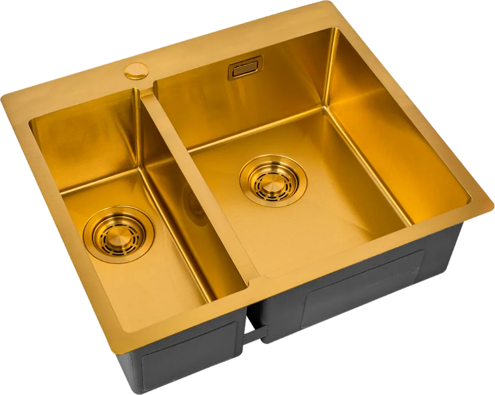 Мойка кухонная Zorg Light ZL R 590-2-510-R BRONZE R, бронза Sancos — официальный сайт