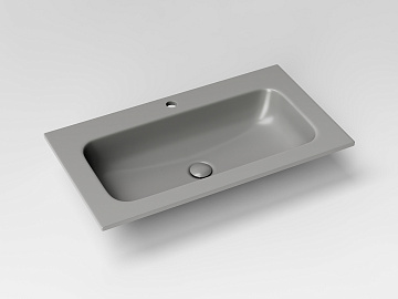 Мебельная раковина Ceramicanova Grace CN7012MH антрацит матовый