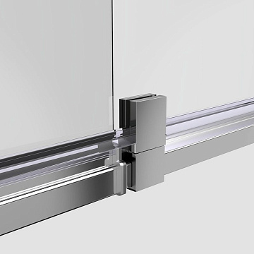 Душевая дверь в нишу Vincea Intra VDP-1I8090CL 80/90 см, стекло прозрачное, хром