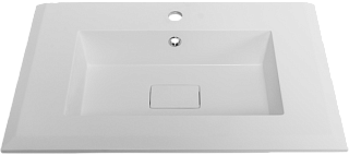 Мебельная раковина Cezares Bellagio 50212 71 см, bianco opaco