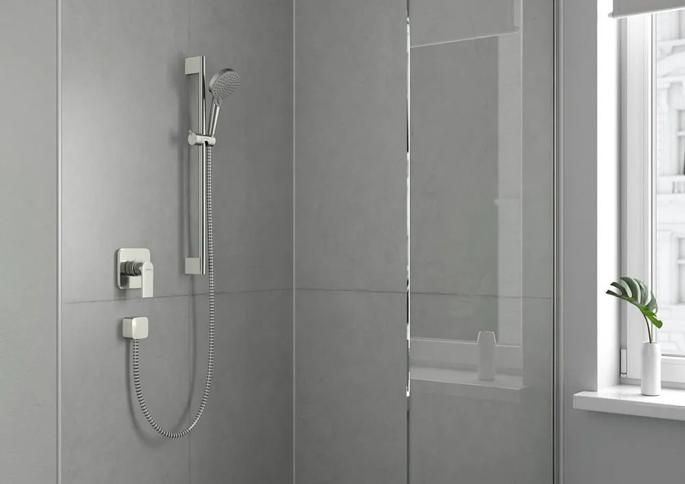 Встраиваемый смеситель Hansgrohe Vernis Shape 71658000, хром Sancos — официальный сайт