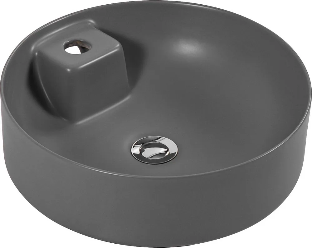 Накладная раковина AQUATEK Европа AQ5212-MG матовая серая Sancos — официальный сайт