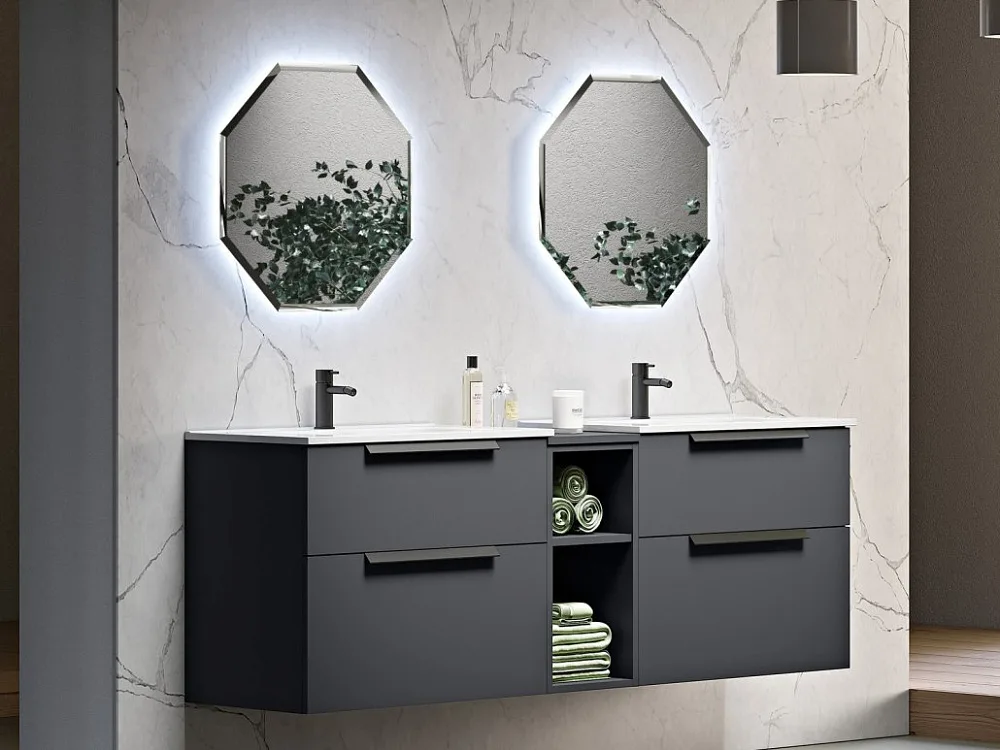 Зеркало Cezares 80x80 с LED-подсветкой Sancos — официальный сайт