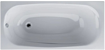 Акриловая ванна Damixa Willow WILL-150-070W-A 150x70 см, встраиваемая, белая