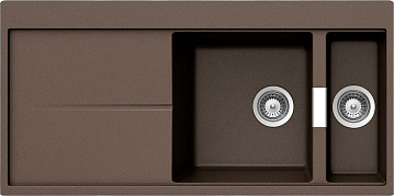 Мойка кухонная Schock Horizont 60D (D-150) Cristadur бронза