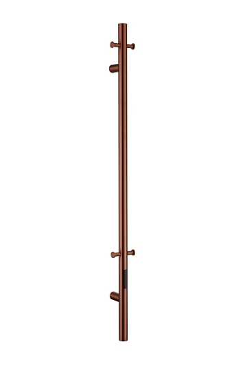 Полотенцесушитель электрический Boheme Uno 726-BRB 150x10 см, скрытое подключение, брашированная бро