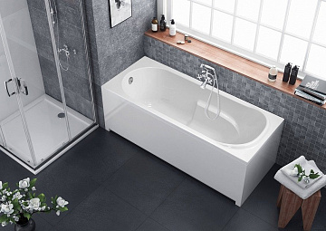 Акриловая ванна Berges Lumbo 170x75 см, 050006