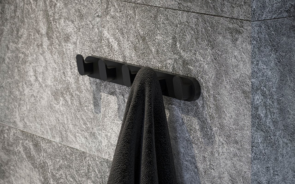 Крючок Artwelle Schwarz 7755 на планке
