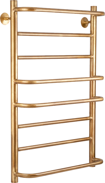 Полотенцесушитель водяной Secado Верона 1 50x80, бронза