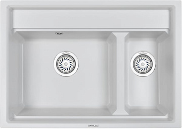 Мойка кухонная Granula Kitchen Space 7302, арктик