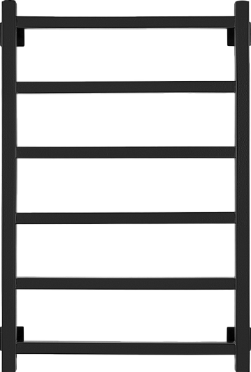 Полотенцесушитель водяной Secado Корато 1 80x50, черный матовый